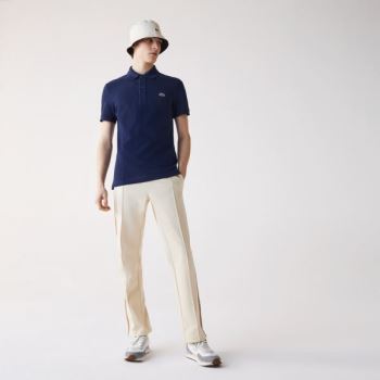 Lacoste Slim Fit Polo in Petit Piqué - Polo Pánské Blankyt | CZ-DmPKHy